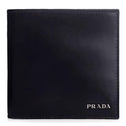 prada soft calf leather wallet